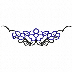 Flowers And Tree Embroidery Design 10 Flowers And Tree Embroidery Design 10